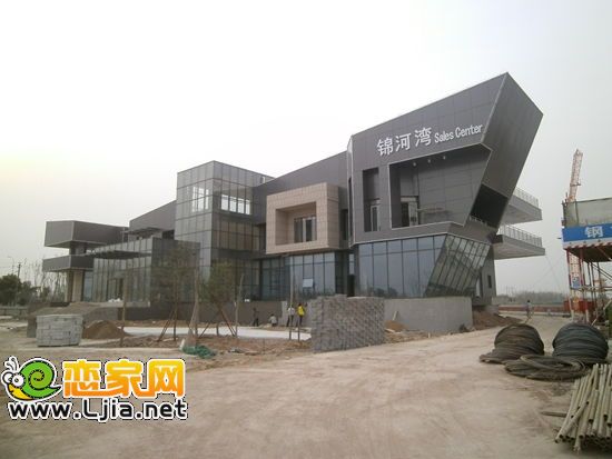 萬浩錦河灣售樓部進度