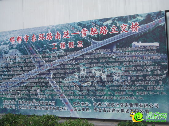 東環(huán)路南延—雪馳路立交橋工程概況