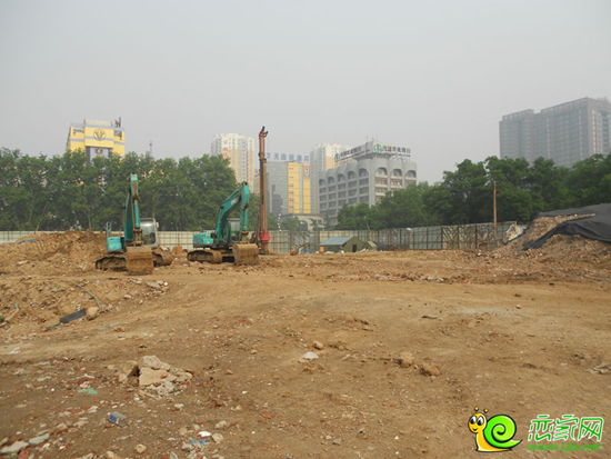 中和商廈工程進(jìn)度