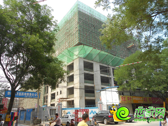 邯鄲義烏小商品批發(fā)城工程進度實景