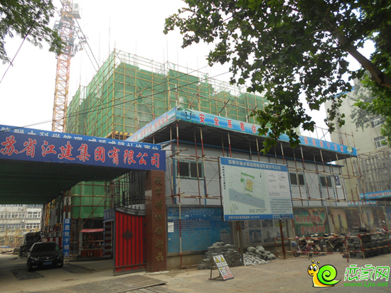 皓月大廈工程進(jìn)度實景