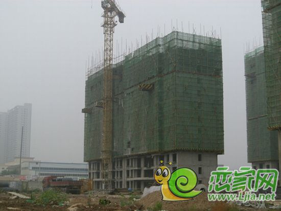 濱江首府1#工程進(jìn)度實(shí)景