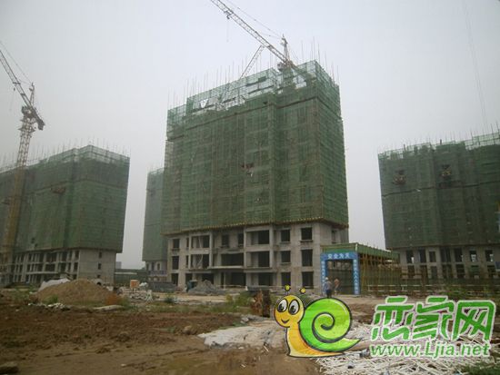 濱江首府4#工程進(jìn)度實(shí)景