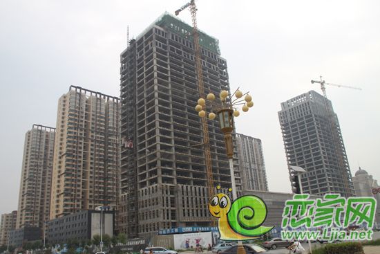創(chuàng)鑫陽(yáng)光城寫(xiě)字樓工程進(jìn)度實(shí)景