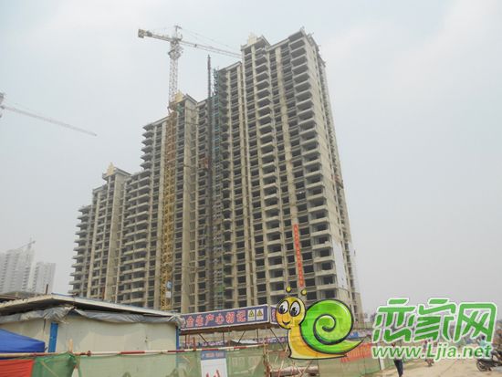 漢成華都6#工程進(jìn)度實(shí)景