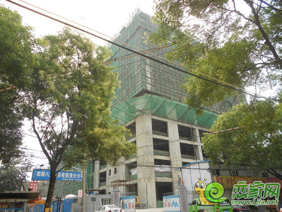 邯鄲義烏小商品批發(fā)城工程進(jìn)度實景