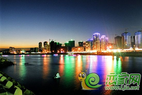 大連壹品星海項(xiàng)目夜景
