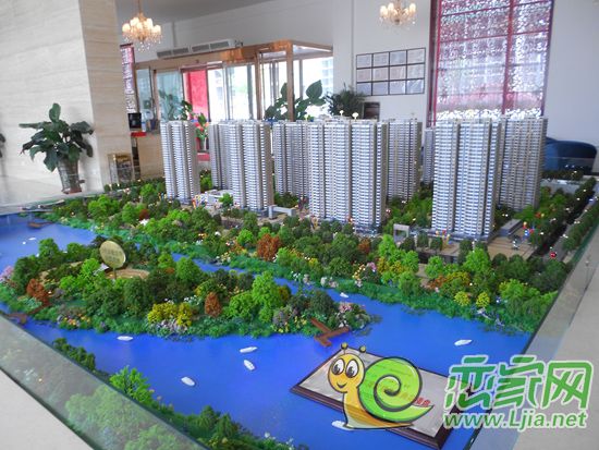 宏達·圣水湖畔沙盤實景