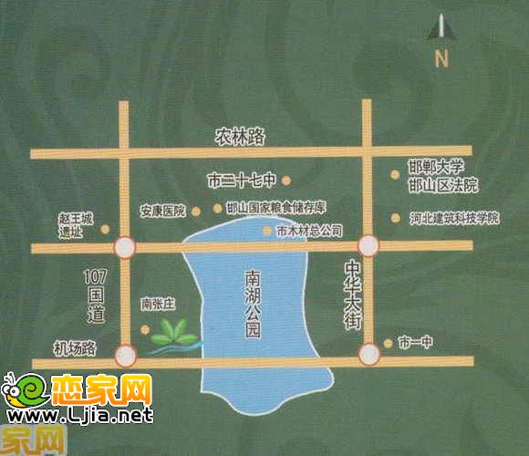 青青新城區(qū)位圖