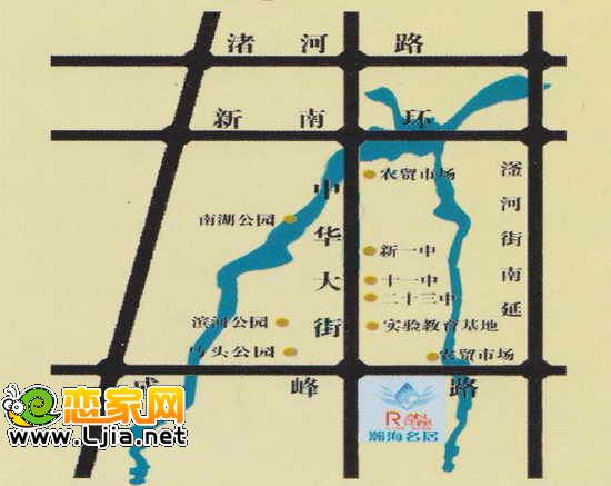 瀚海名居區(qū)位圖