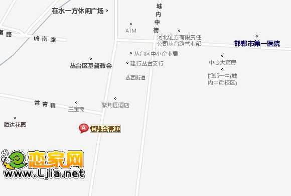 金豪庭區(qū)位圖