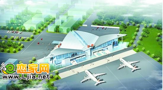 邯鄲機(jī)場效果圖