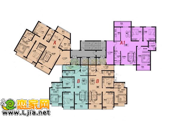 錦繡江南E1戶型