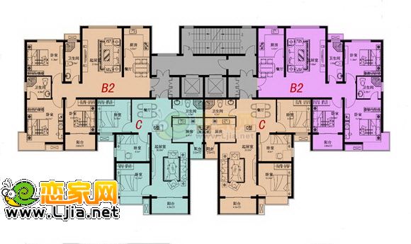 錦繡江南E3戶型