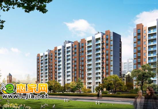京地萊茵堡成峰路兩側(cè)效果圖