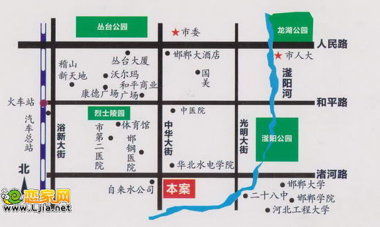 金業(yè)國際大廈區(qū)位圖