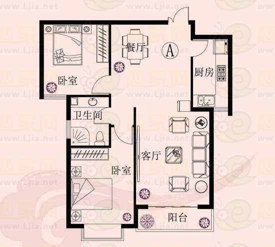 龍脈欣居A戶型