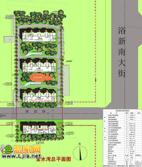 金水灣規(guī)劃示意圖