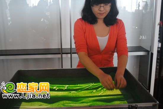 趙都新城沙畫活動(dòng)