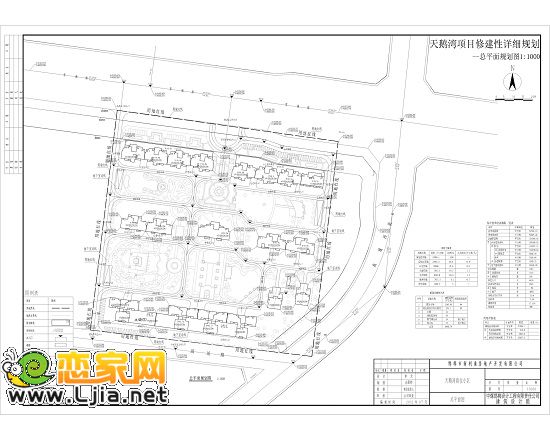 濱江首府建設(shè)工程設(shè)計(jì)方案總平面圖