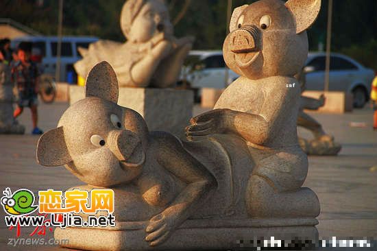 鄭州中原福塔石雕