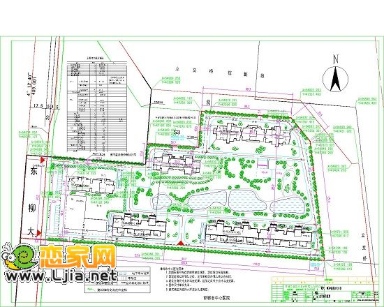 現(xiàn)代·頤和佳苑設(shè)計平面圖