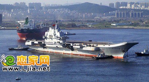 中國航母平臺第十次海試出航