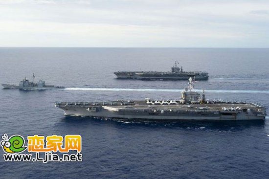 美國(guó)海軍兩個(gè)航母戰(zhàn)斗群和一個(gè)海軍陸戰(zhàn)隊(duì)特遣隊(duì)已開(kāi)始在西太平洋活動(dòng)