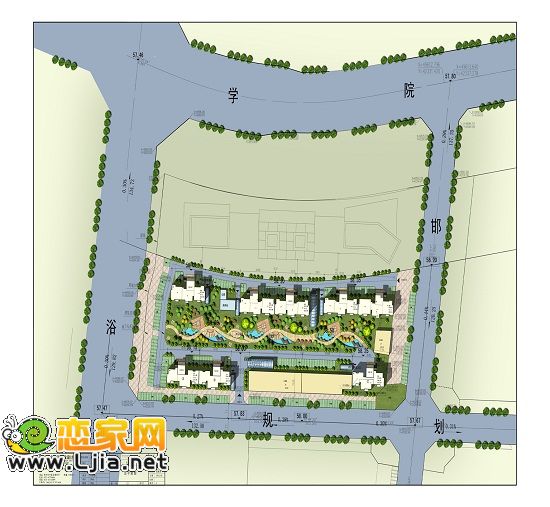 趙都新城S13-2地塊建設(shè)工程設(shè)計方案總平面圖