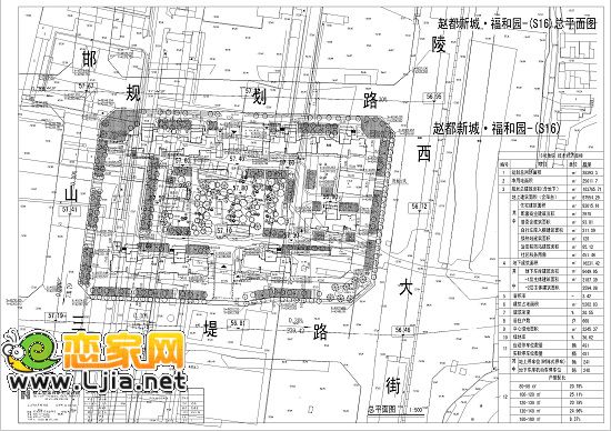 邯鄲趙都新城S16地塊規(guī)劃圖