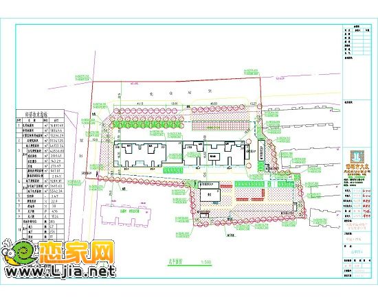 邯鄲卓昱西苑建設(shè)工程設(shè)計(jì)方案總平面圖