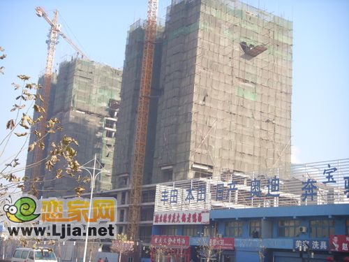 中華尚都項目工程進展圖