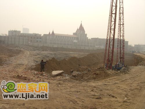 金恒基鹿城國際項目工地工程進展圖