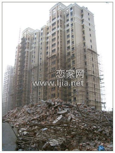 邯鄲市龍旺名城商貿(mào)城拆遷現(xiàn)場