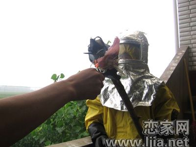 巨型蜂巢懸垂房檐數(shù)月 邯鄲消防15分鐘剿除