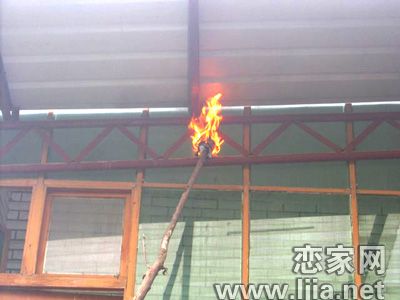 巨型蜂巢懸垂房檐數(shù)月 邯鄲消防15分鐘剿除