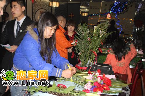 邯鄲趙都華府創(chuàng)意插花DIY活動溫馨開啟 