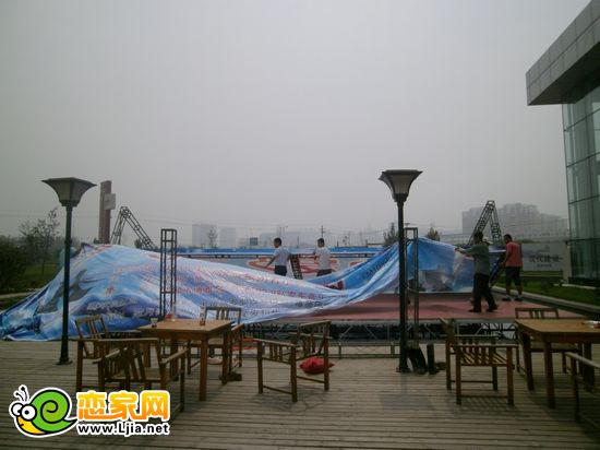 現(xiàn)代家園 尋愛之旅2012—大型七夕交友會 準備現(xiàn)場