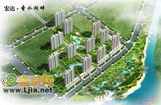 圣水湖畔效果圖