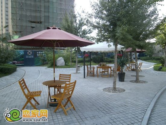拉德芳斯樣板間園林涼亭