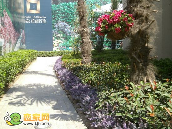通往樣板間的小路