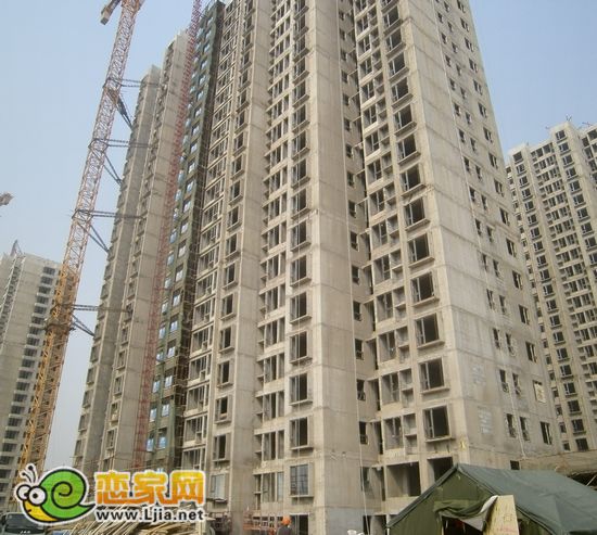 左岸楓橋7號樓實景圖（2012.10.6）