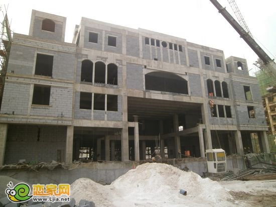 御景江山城會所已建成