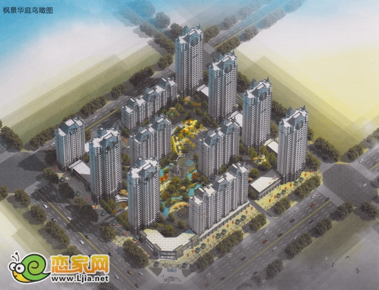 楓景華庭鳥(niǎo)瞰圖
