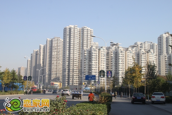 滏河北大街高樓林立