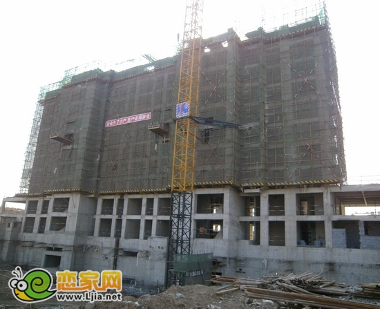 現(xiàn)代華府1號(hào)樓出地面10層（2012.11.5）