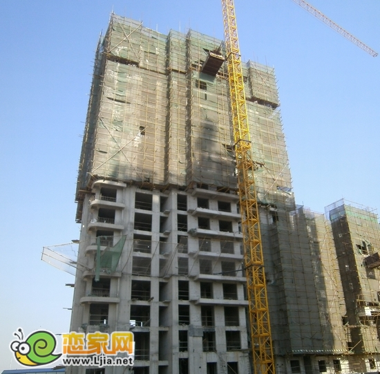 月亮灣8號樓出地面18層（2012.11.5）