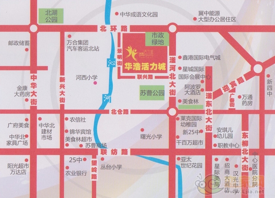 華浩活力城項(xiàng)目區(qū)位圖