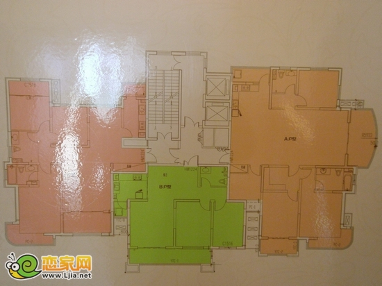 月亮灣4#貴族花園 平面示意圖