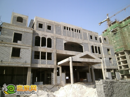 御景江山城會(huì)所工程實(shí)景圖（2012.11.28）